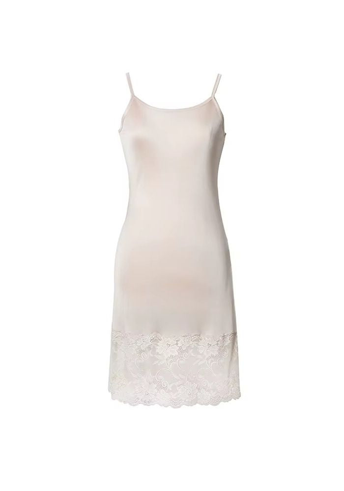 Unterkleid mit Spitze und Seide